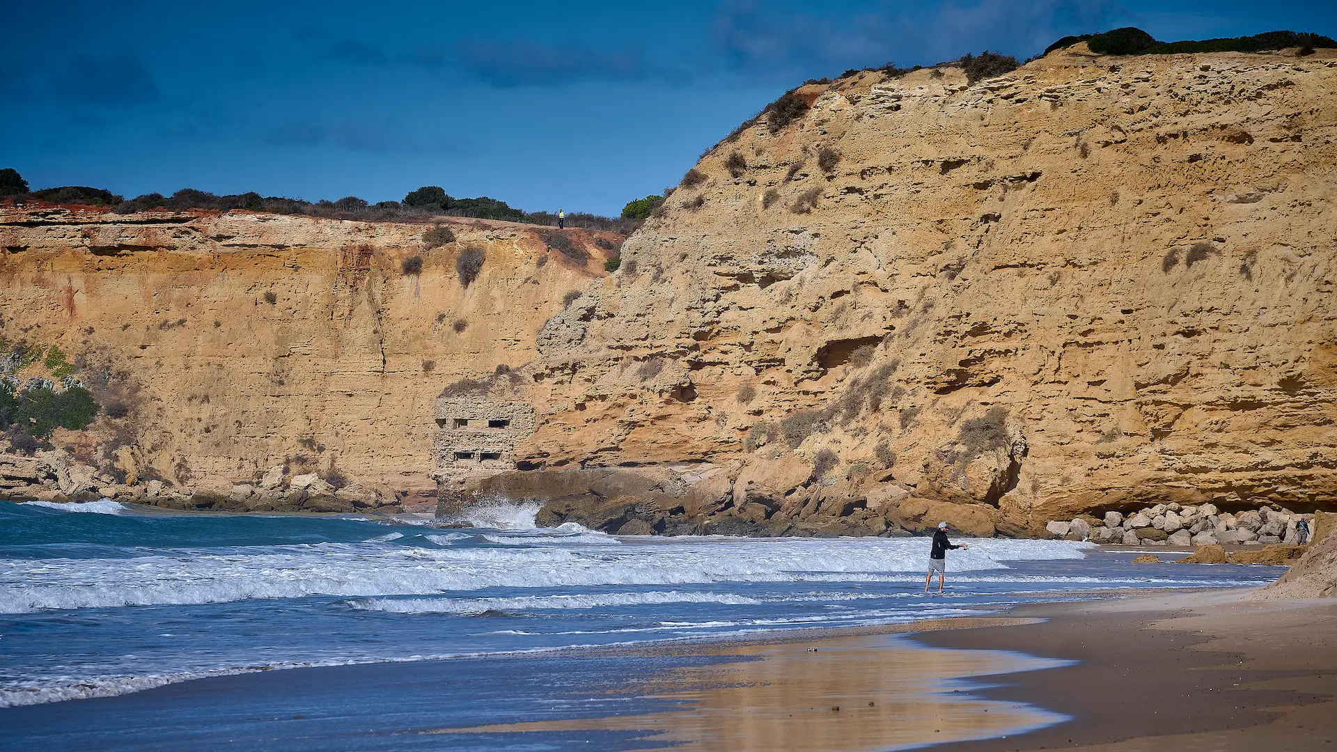 Cala de Roche, Conil de la Frontera al atardecer - fotografía de Julio González